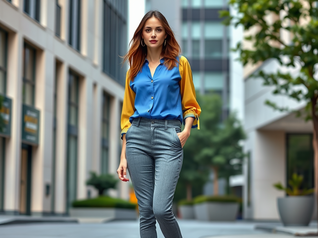 utopia2.be | Style urbain: outfits en pantalon gris pour femme